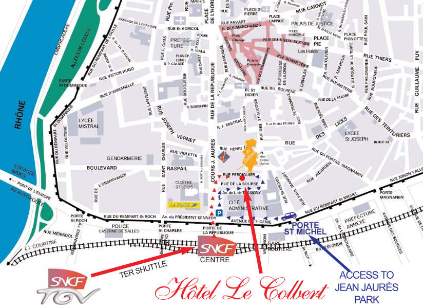 access map